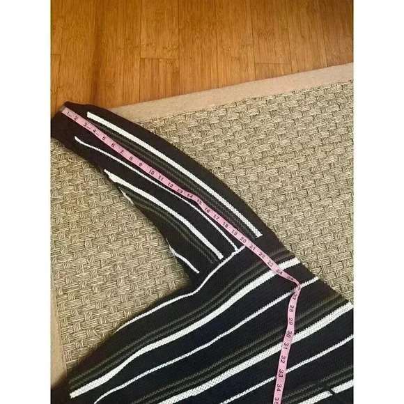 6397 || striped Baja hoodie Oversized Sweatshirt Medium - Picture 8 of 9